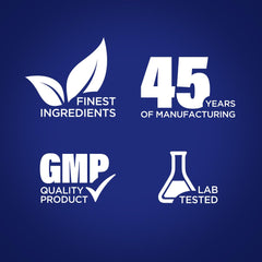 Piping Rock vegetarian, non-GMO, gluten-free formula label.