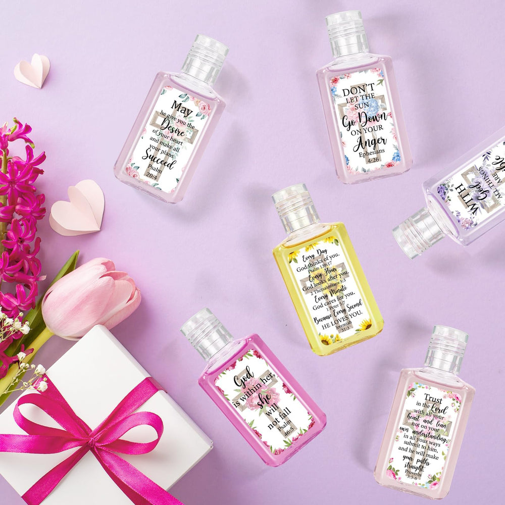 Piuaeue 50-piece Christian sanitizer set for event gifts