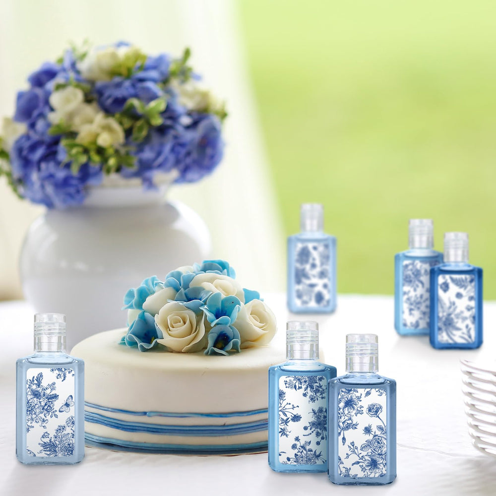 Piuaeue blue and white bottle, portable scent options for events