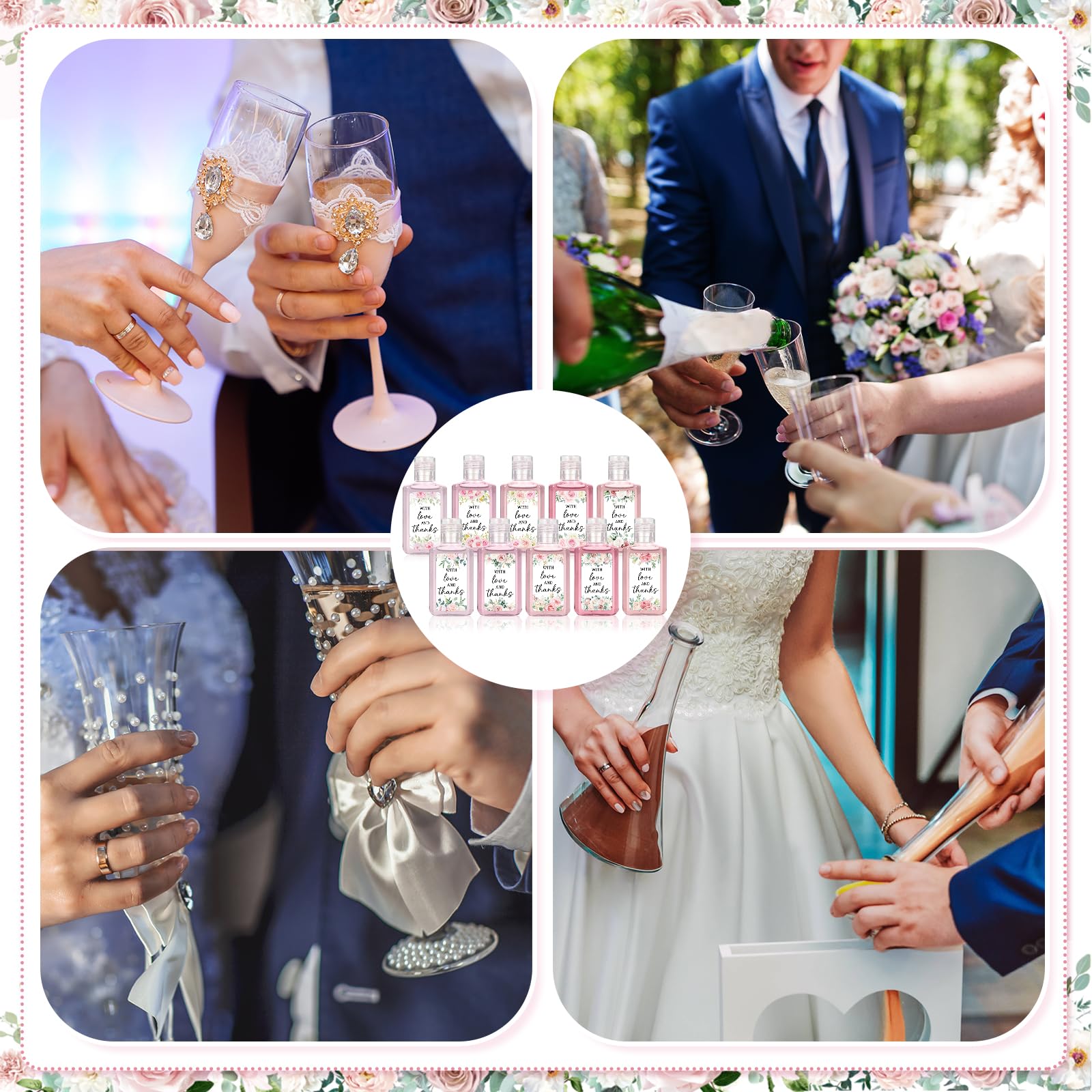 Piuaeue fragrance-variety sanitizer favors for events and gifts