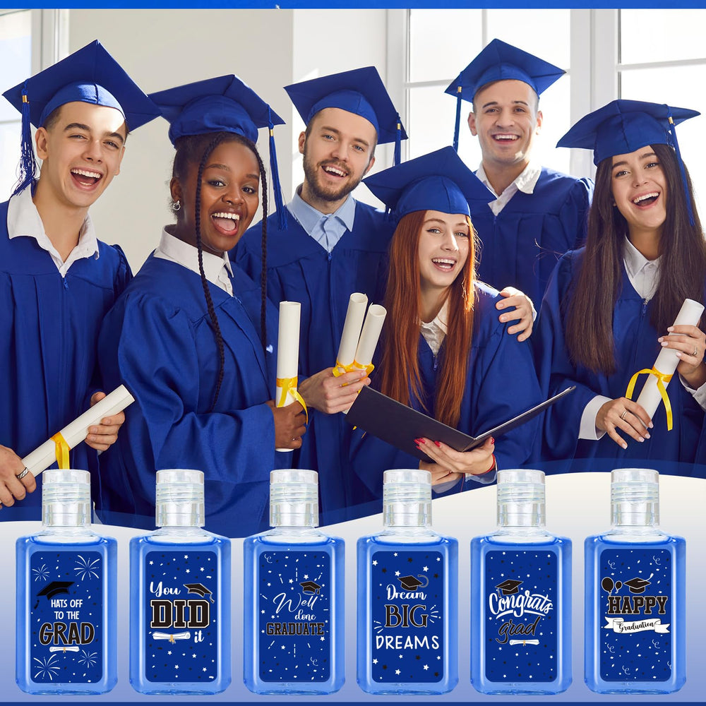 Piuaeue graduation mini hand sanitizer portable size fits pockets and purses