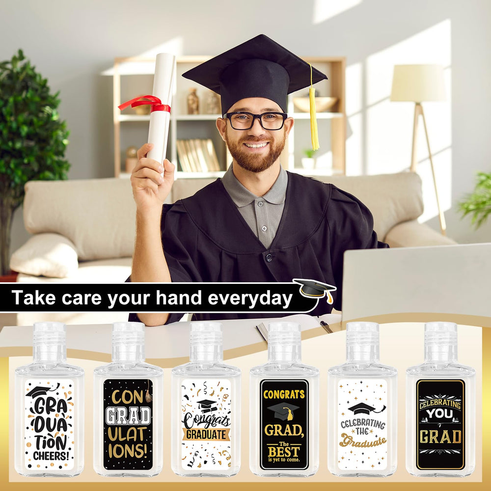 Piuaeue pocket-size graduation sanitizer, easy to tuck into bags and purses.