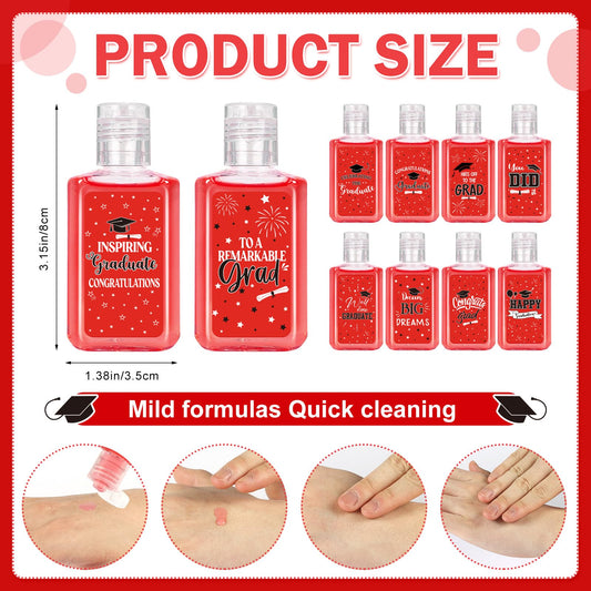 Piuaeue graduation mini hand sanitizer variety designs for guest gifts