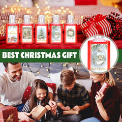 Piuaeue festive hand sanitizer liquid with vibrant colors and skin-friendly feel