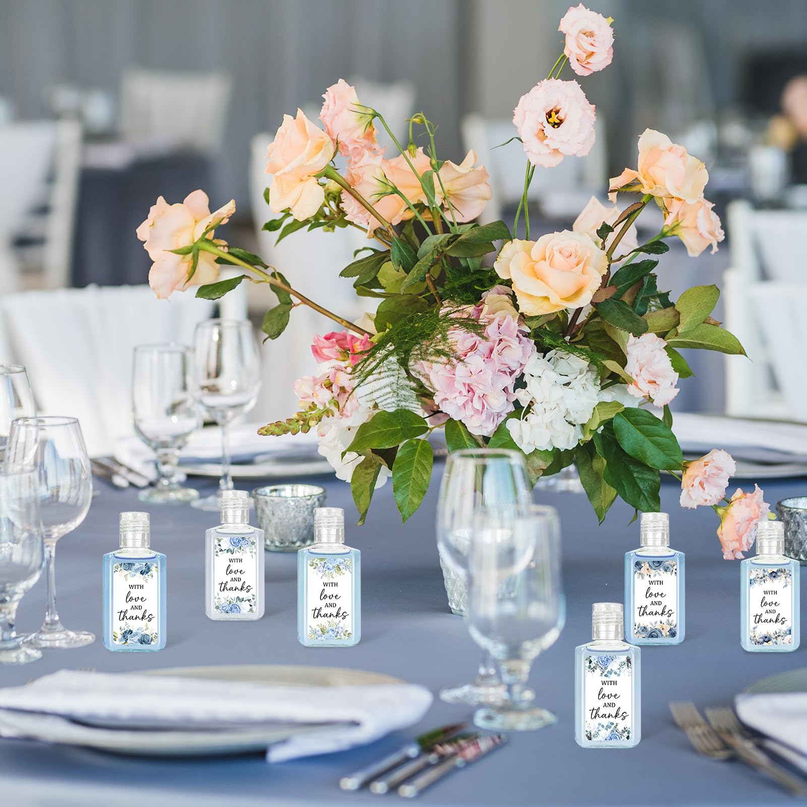 Piuaeue portable mini sanitizer; perfect party favors and gifts