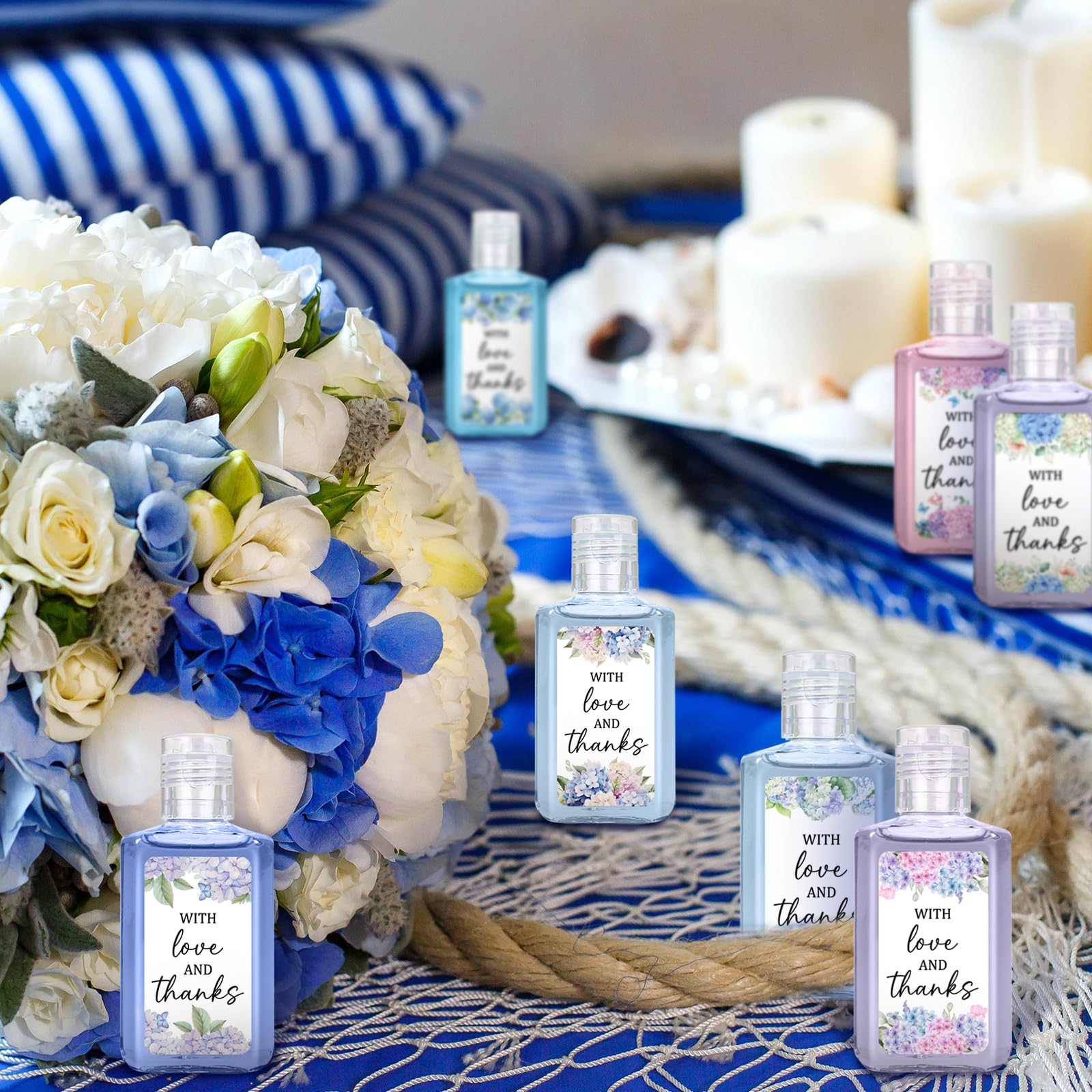 Piuaeue portable pocket sanitizer ideal for weddings, baby showers, and events.