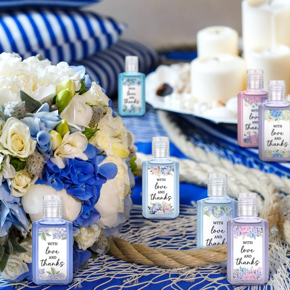 Piuaeue portable pocket sanitizer ideal for weddings, baby showers, and events.