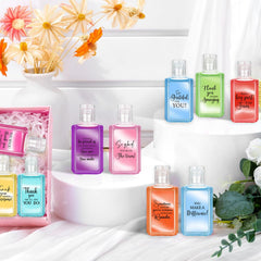 Piuaeue 1oz travel-size sanitizer pack, easy to carry in a bag or desk.