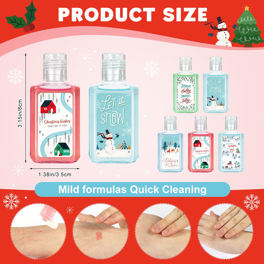 Travel-size Piuaeue hand sanitizers ideal for party favors at events.