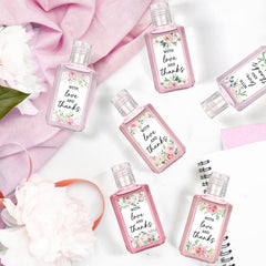Piuaeue wedding flower label sanitizer adds charm to celebrations