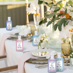 Piuaeue wedding favor display balancing practicality and elegance at events.