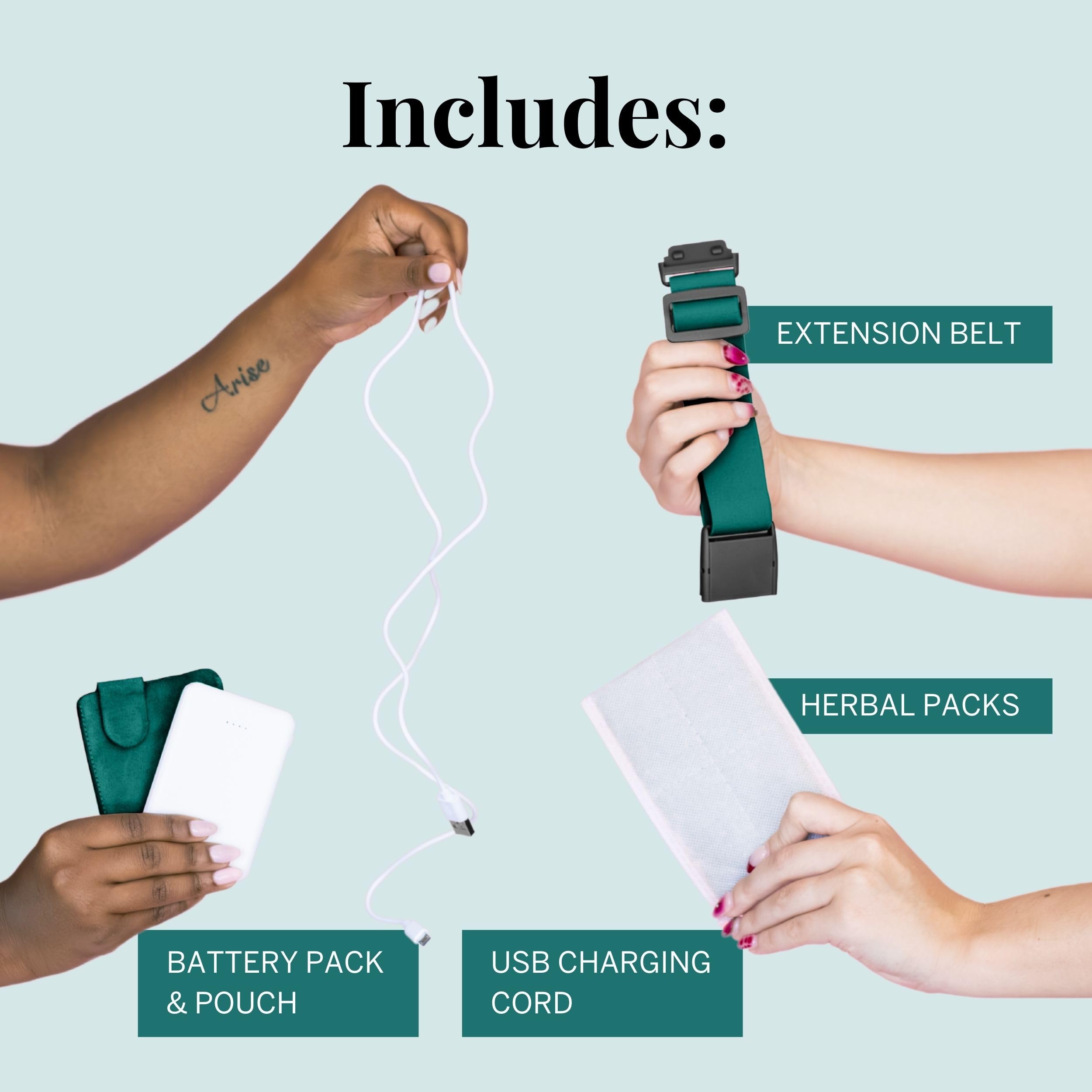 Pixie Cup adjustable belt fits XS to 3X securely