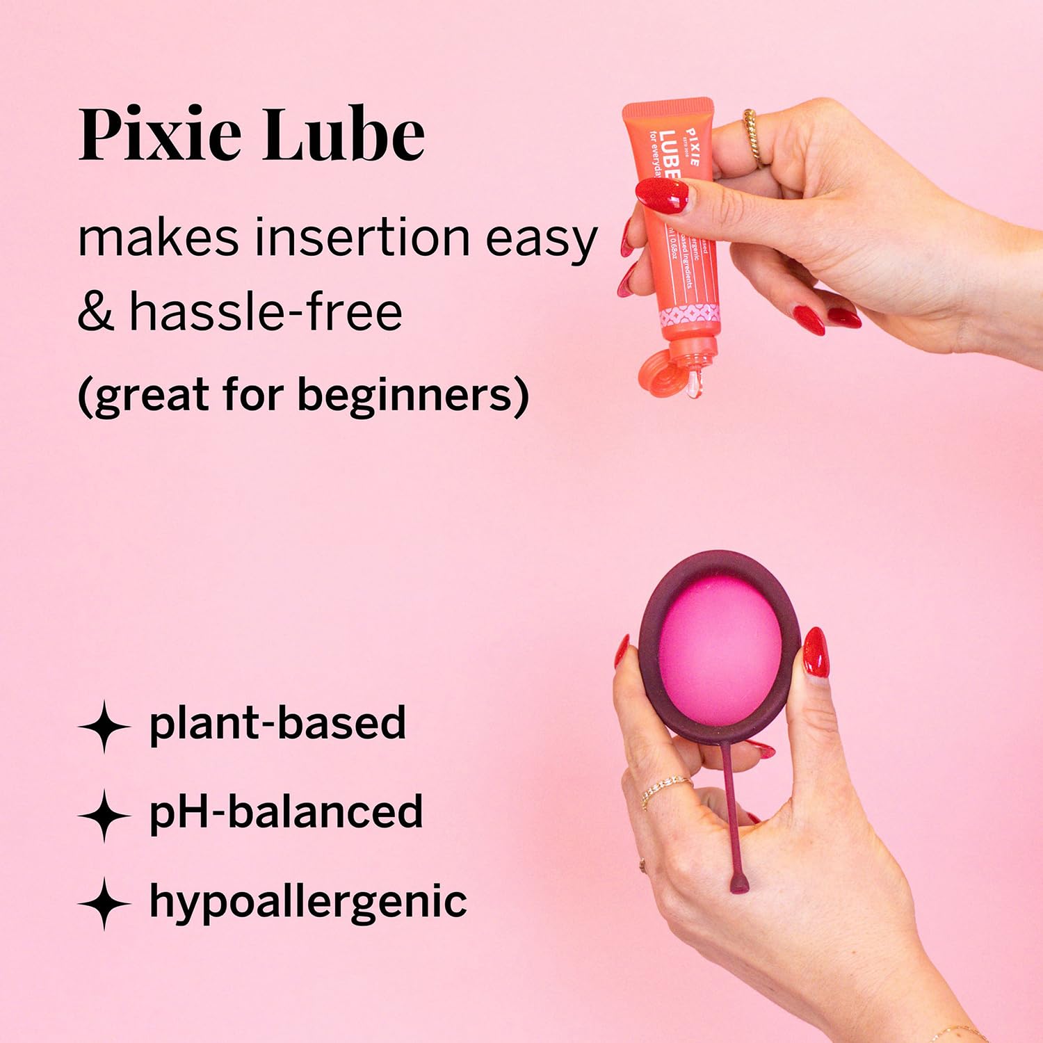 Pixie Cup All-Inclusive Kit, organized in a durable bag.