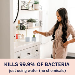 Pixie Cup sterilizer with automatic shut-off for safe, speedy cleaning.