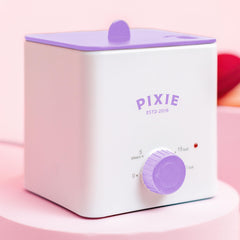 Pixie Cup boiler safe boil highlights safe temperature control.