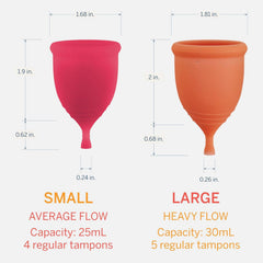Pixie Cup care guide image offers quick tips for longevity.