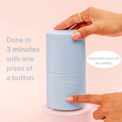 Pixie Cup compact cylinder design fits small spaces in bathrooms or dorms.