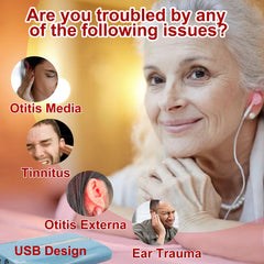 PJJKR red light therapy ears compact design for portable wellness