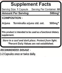 Planet Ayurveda Arjuna ingredients reveal traditional herbal blends.