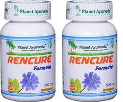 Planet Ayurveda Rencure Formula bottle supports daily general well-being.