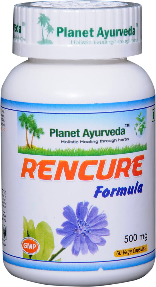 Planet Ayurveda Rencure Formula capsules for convenient daily vitality.