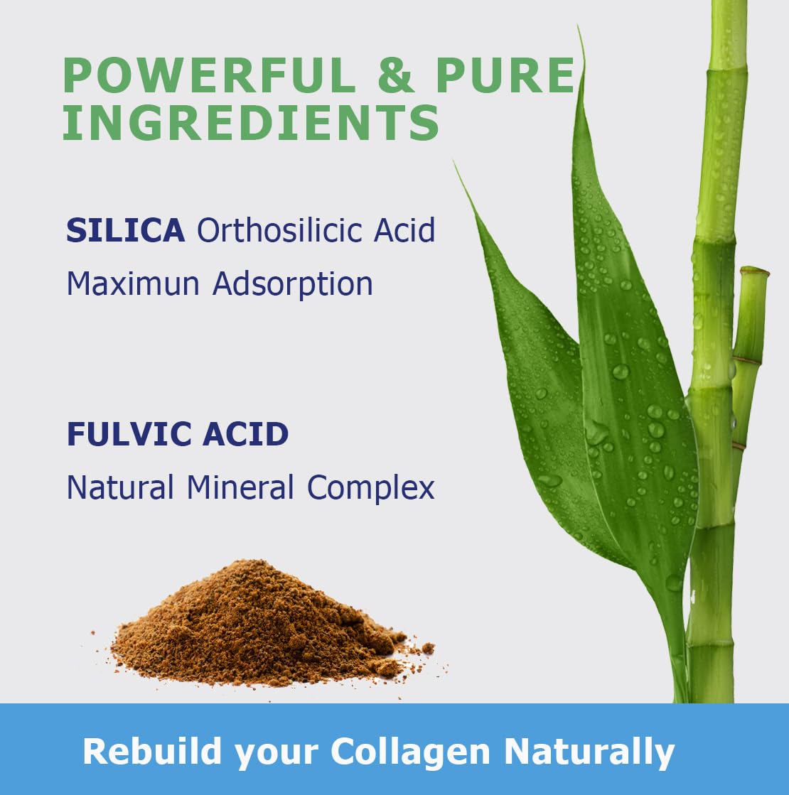 Planet Power SiPower Silica glass bottle with mint flavor emphasizes refreshing taste and purity.
