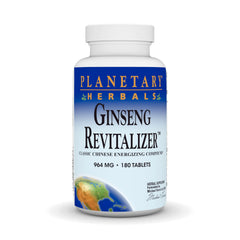 Planetary Herbals Ginseng Revitalizer bottle front view for steady energy