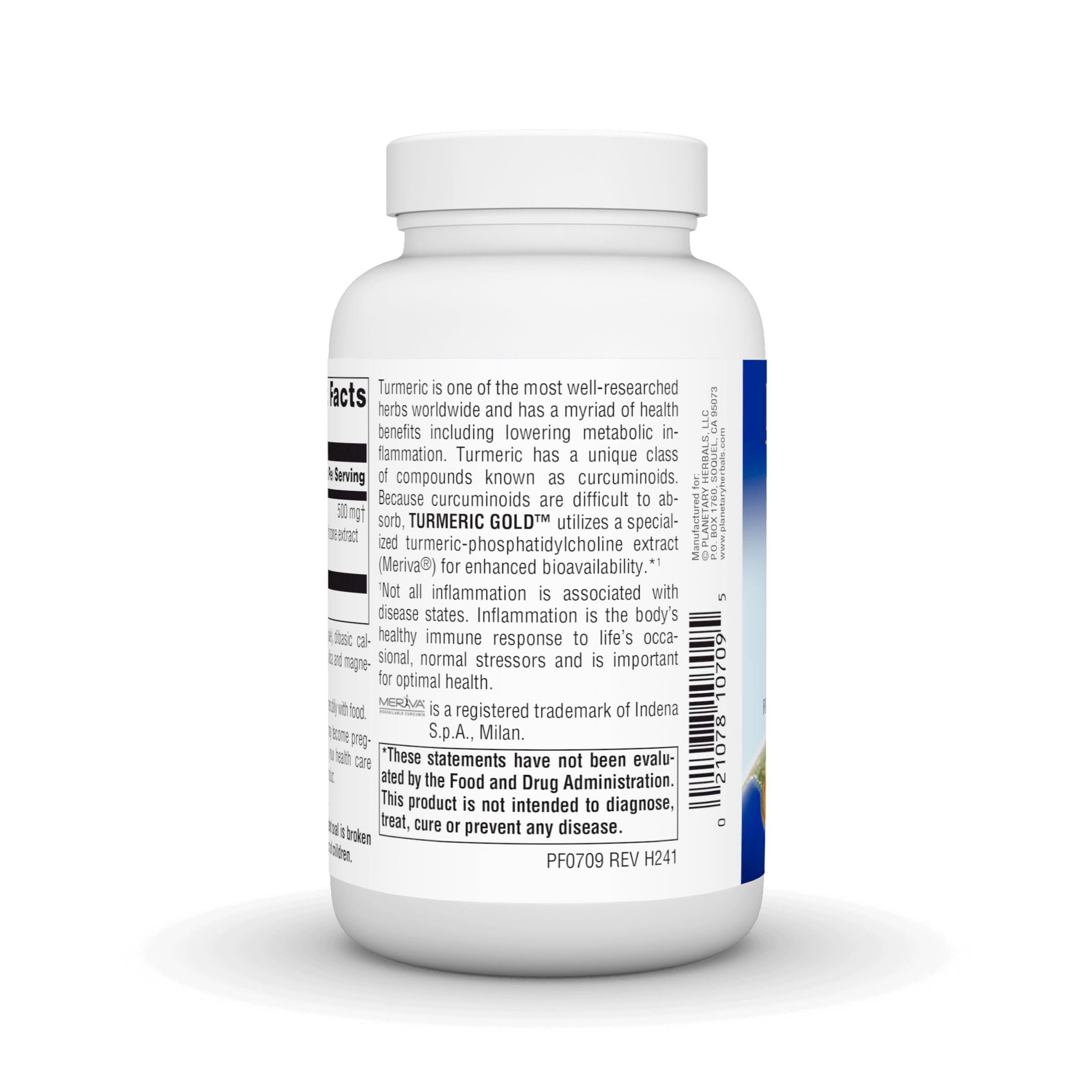 Planetary Herbals Meriva extract icon signaling advanced absorption technology.