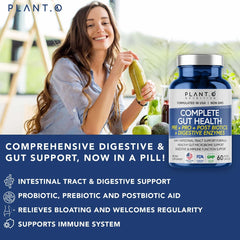 Plant.O Nutrition digestive enzymes aid nutrient breakdown and absorption.
