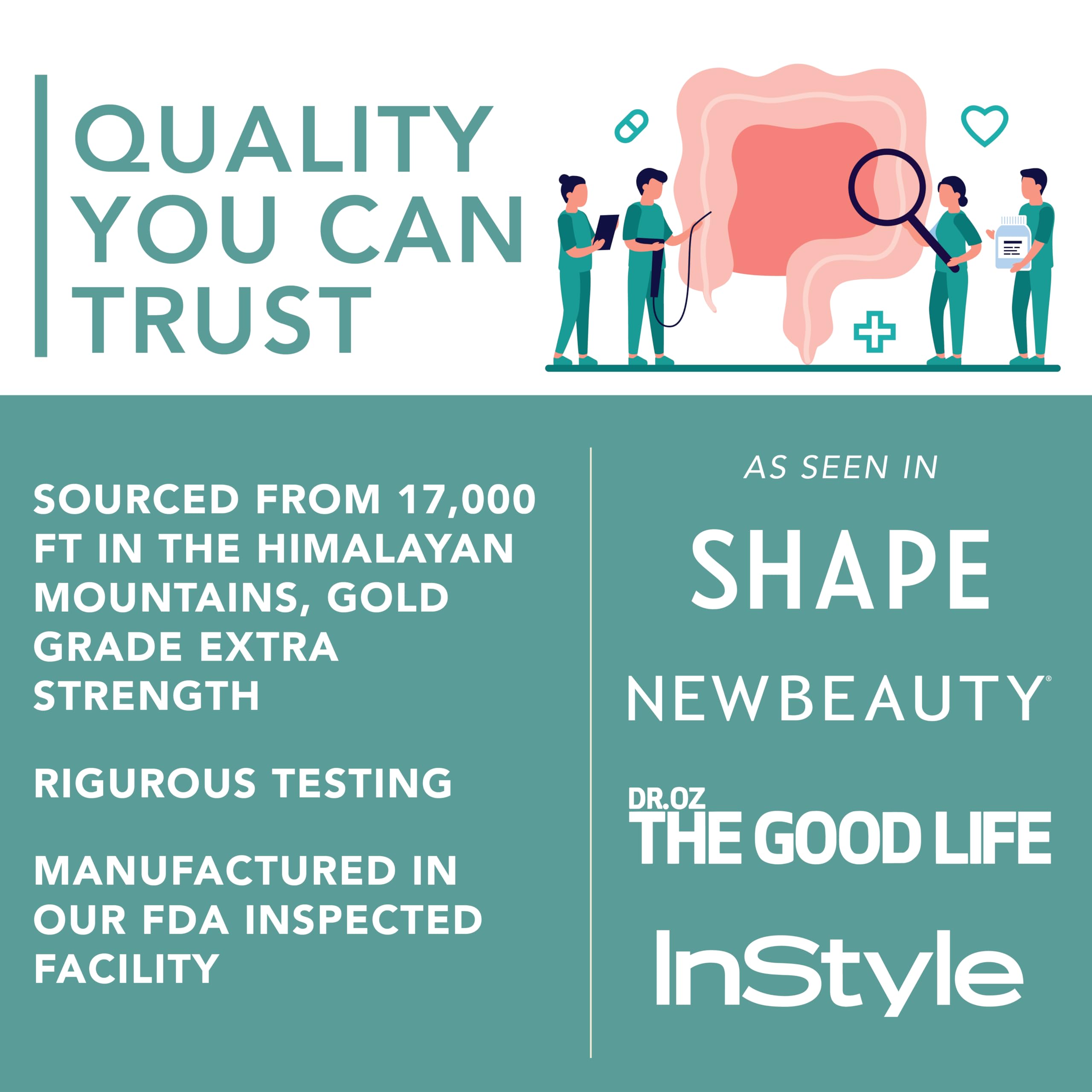 PLANT.O NUTRITION GMP-certified facility seal on packaging