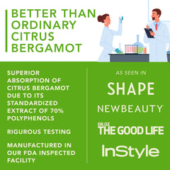 PLANT.O NUTRITION Made in USA GMP facility badge on packaging