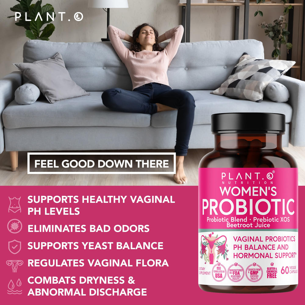 Plant.O Nutrition XOS prebiotics beetroot visuals suggest support for probiotic activity and balanced flora.
