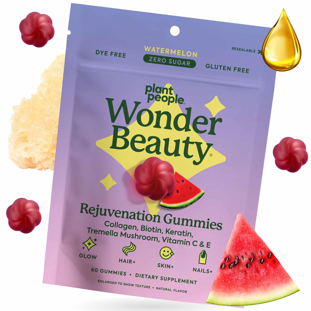 WonderBeauty bottle front by Plant People for daily beauty support.