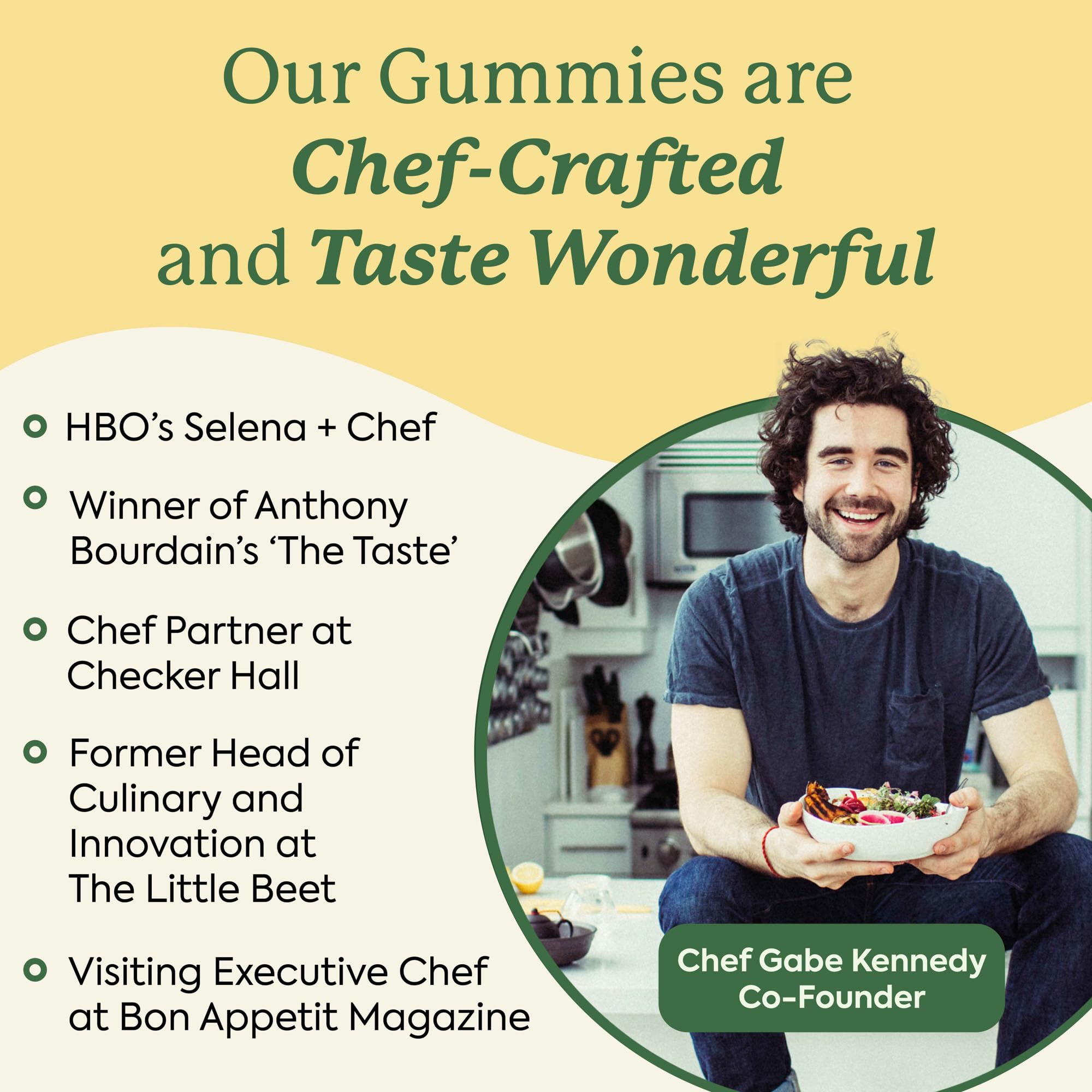 Chicory root fiber in Plant People WonderBiome gummies as a prebiotic for balance
