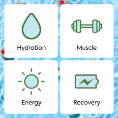 Magnesium and potassium on label point to muscle support.