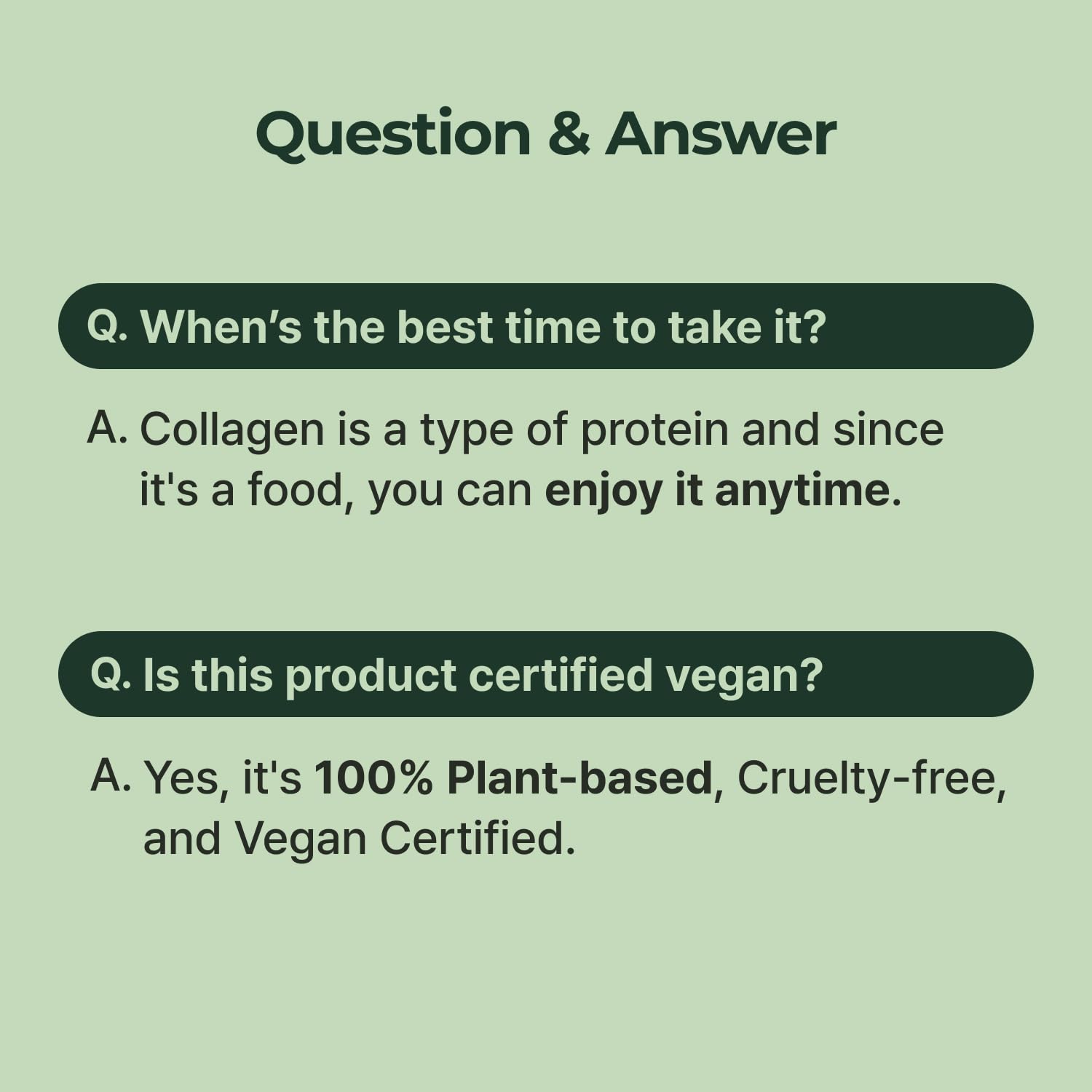 PLANT prebiotic-probiotic-postbiotic blend for balanced gut health.