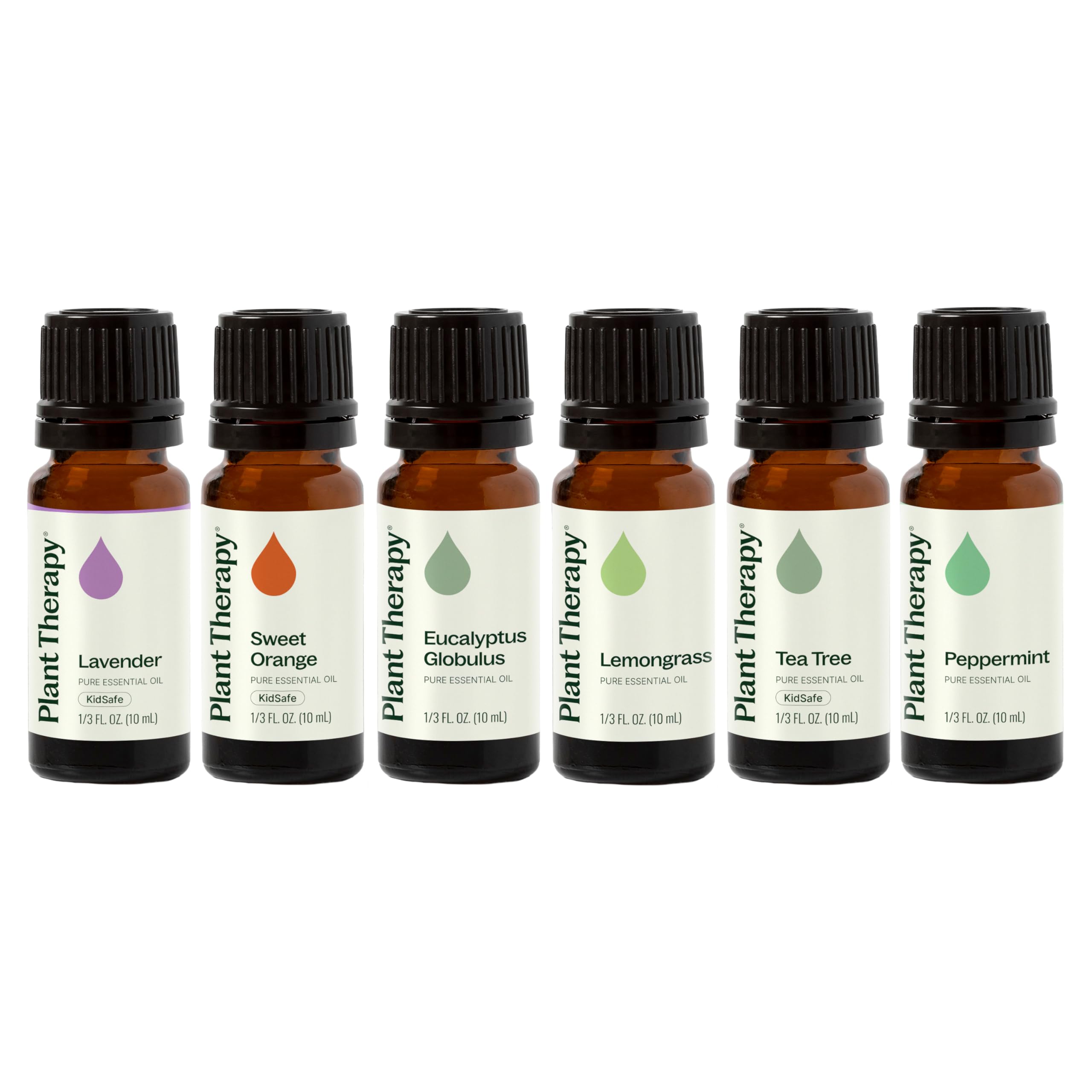 Plant Therapy Breathe Easy Lavender bottle with calming aroma for relaxation.