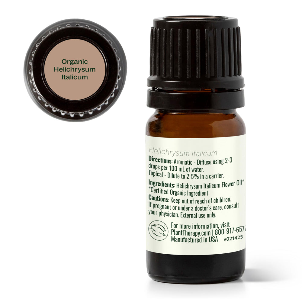Plant Therapy Helichrysum Italicum GC-MS report for quality.