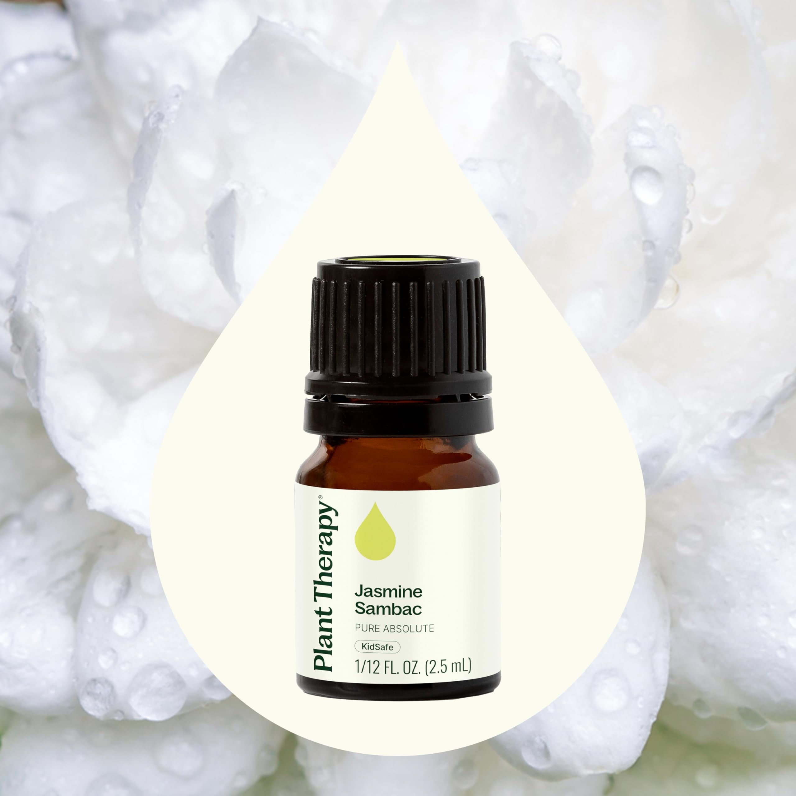 Plant Therapy Jasmine Sambac Absolute diffuser setup showing aroma clarity
