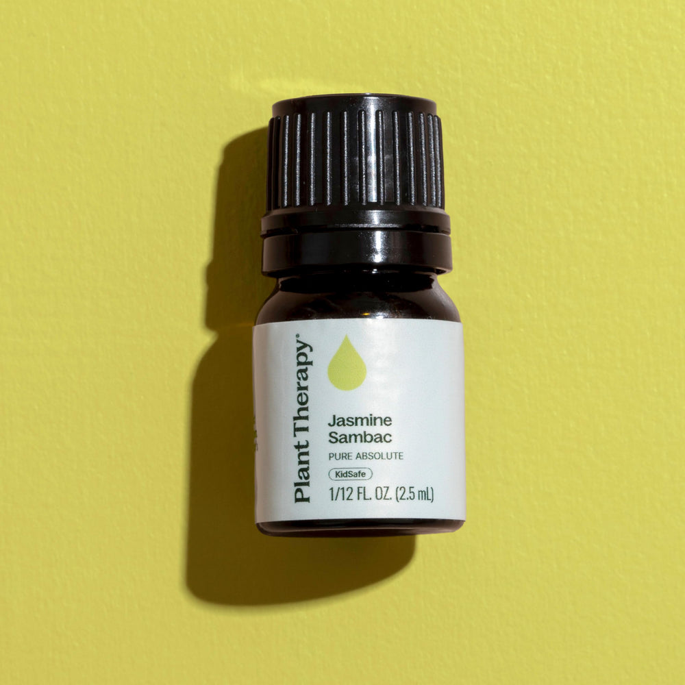 Plant Therapy Jasmine Sambac Absolute GC-MS report seal shows testing