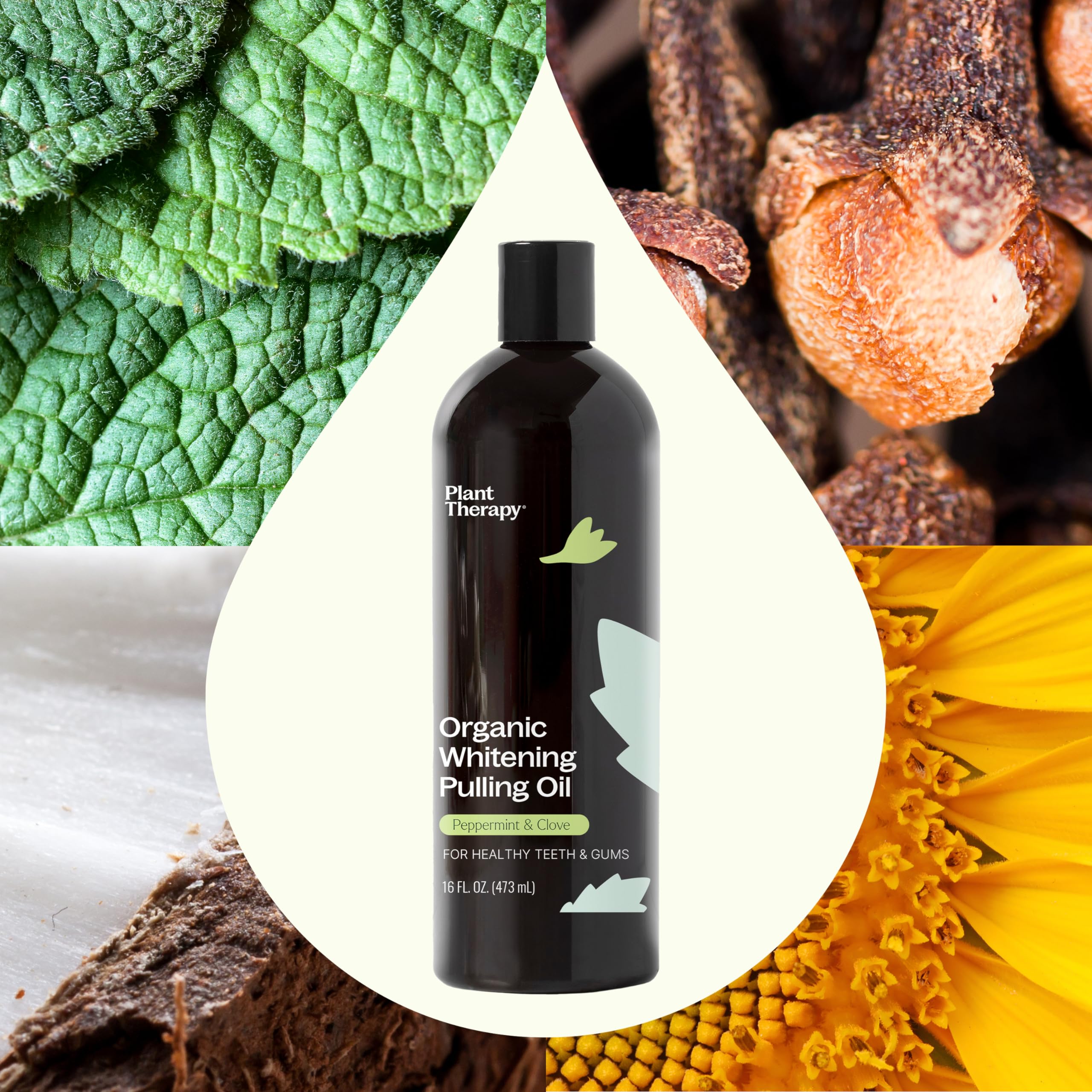 Plant Therapy Organic Pulling Oil coconut oil texture signals pure, plant-based ingredients you can trust.
