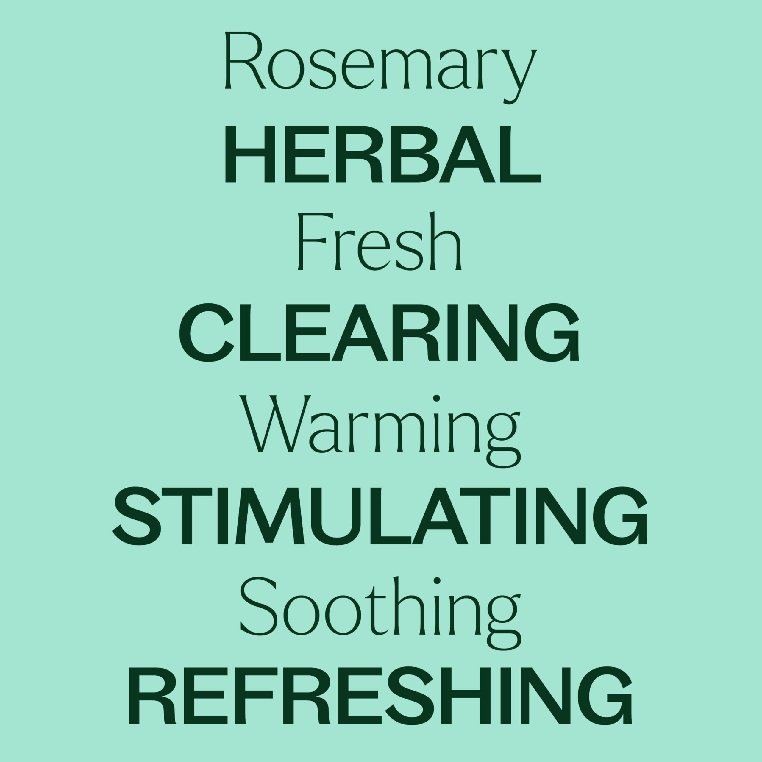 Plant Therapy rosemary oil hair care blend — add to shampoo for scalp care.