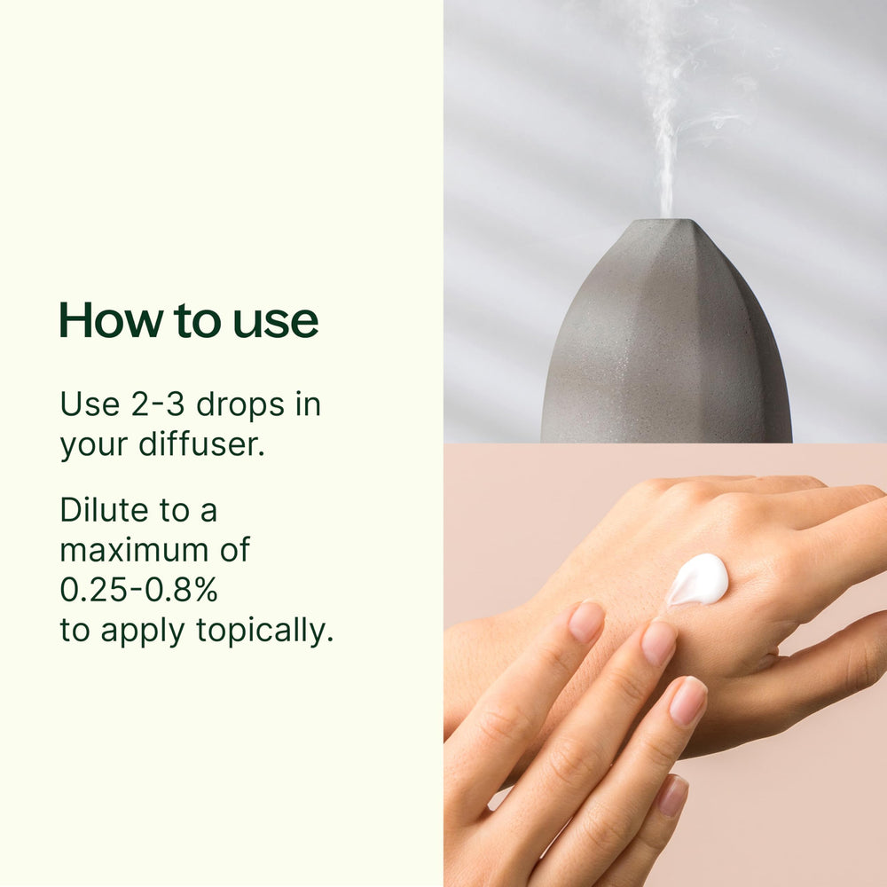 Plant Therapy Ylang Ylang Extra pour—easy diffuser aromatherapy application.