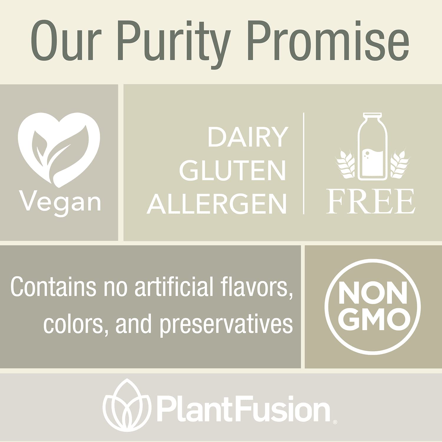 PlantFusion Complete Lean non-GMO label image signals clean ingredients and transparency