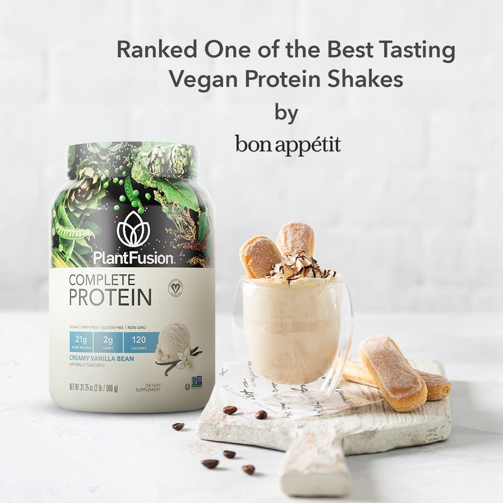 Digestive enzymes in PlantFusion reduce gas and bloating in shakes