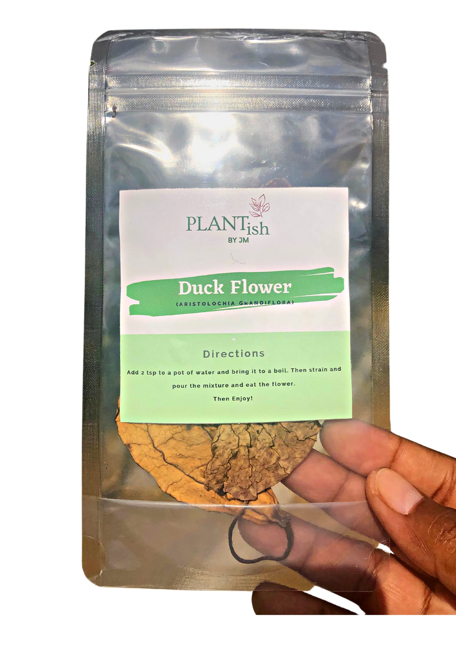 Plantish by JM Jamaican Duck Flower Detox box showcasing everyday detox packaging