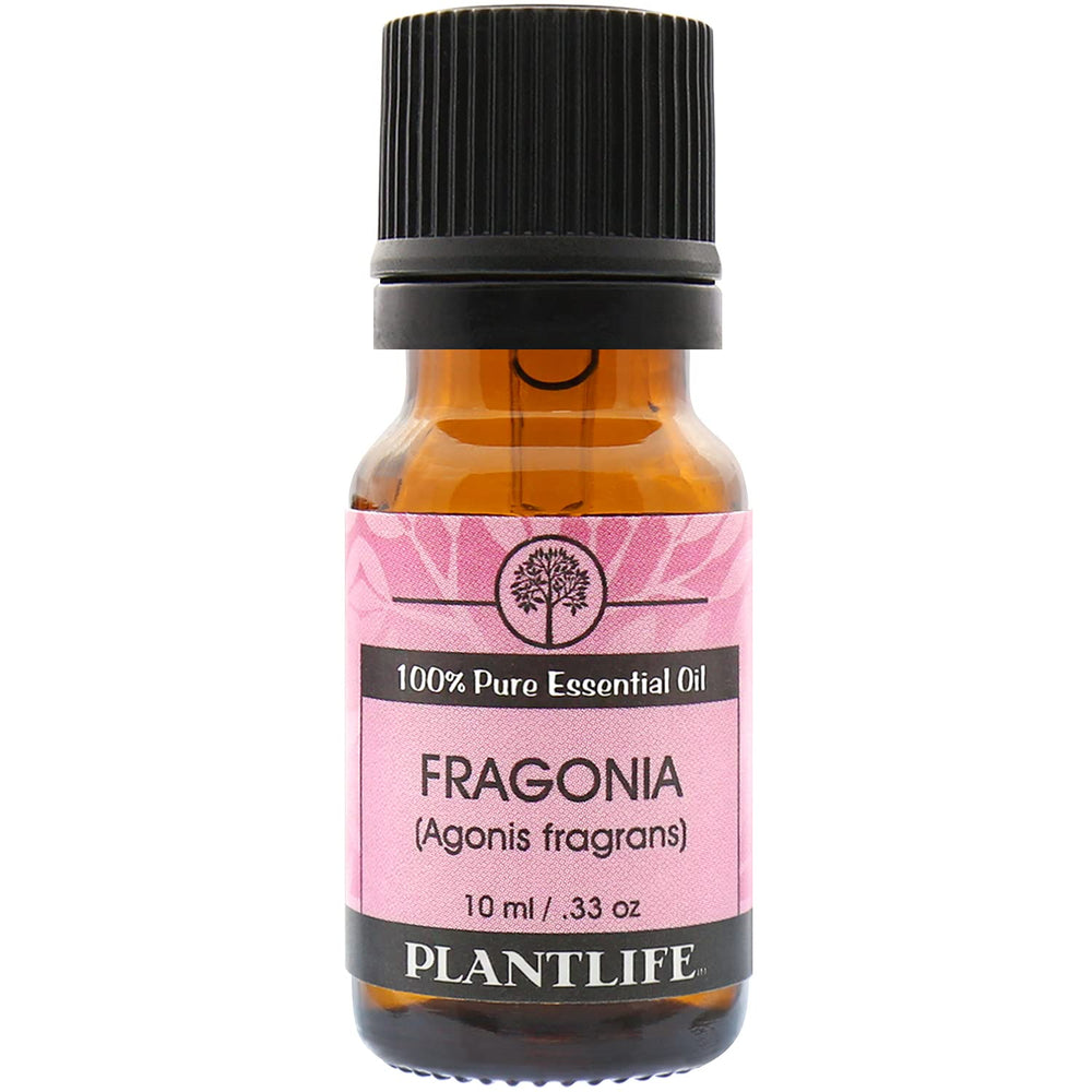 Plantlife Fragonia aromatherapy bottle showcases pure essential oil for balanced mood.