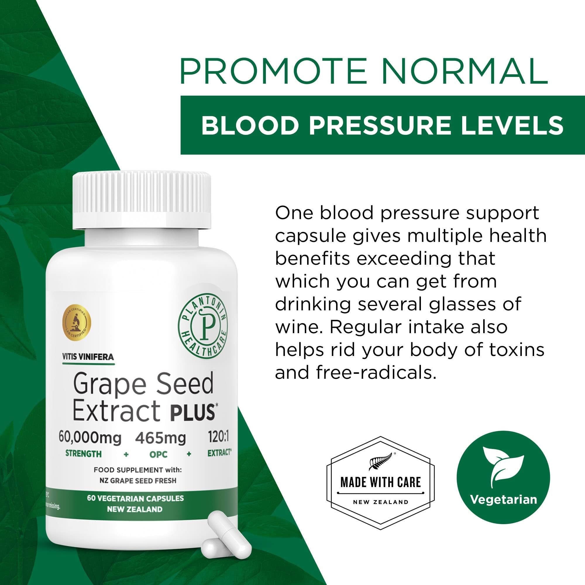 New Zealand grape source powering Plantonin Grape Seed Extract Plus
