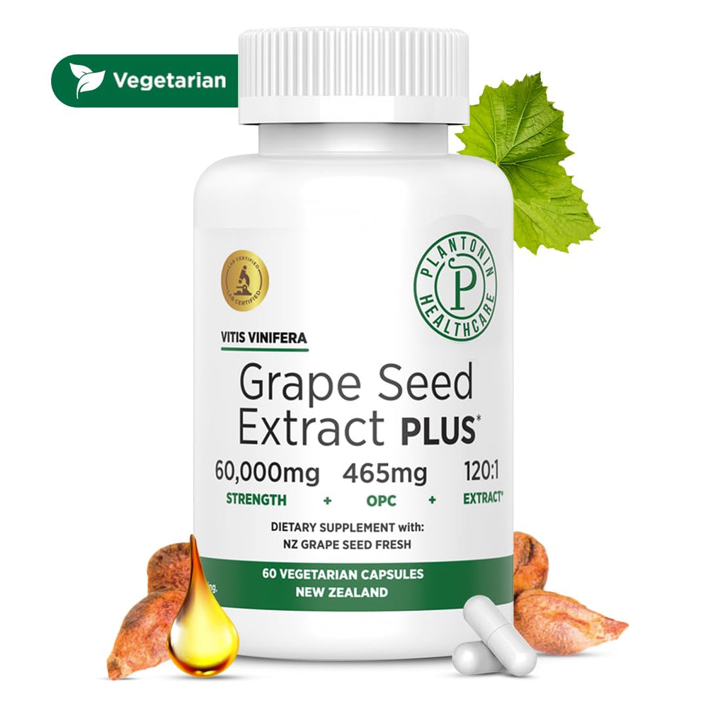 Clear packaging communicates 465 mg per capsule potency