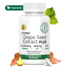 Clear packaging communicates 465 mg per capsule potency